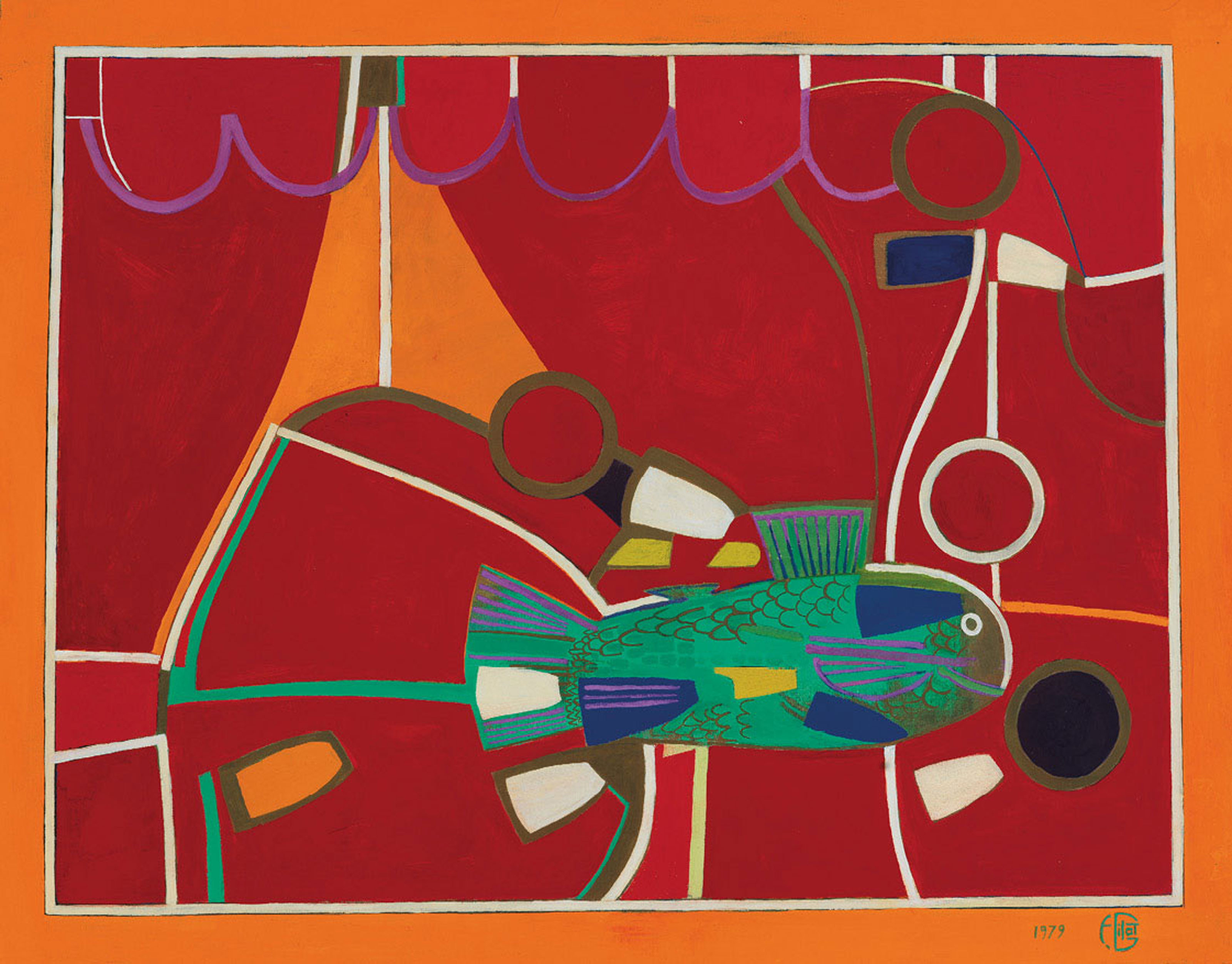 FRANCOISE GILOT (B. 1921) , Metamorphosis Christie's